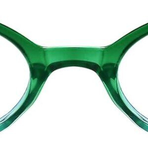 Retro Oval Glasses for Women Men Blue Light Blocker Cosplay 90s Vintage